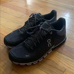 On running shoes- worn a few times.